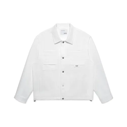 GXG 화이트 남성 자켓