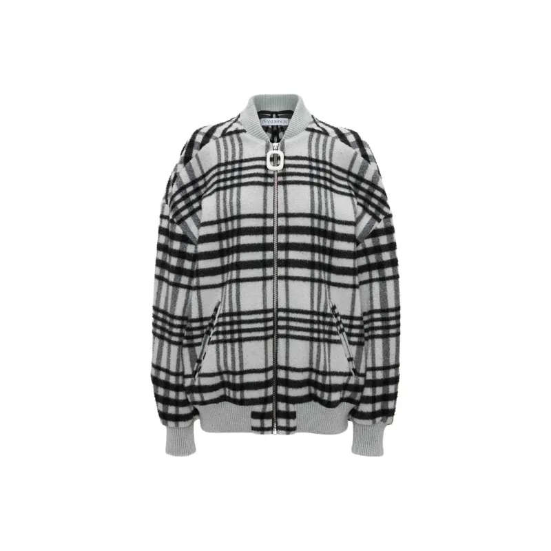 JW Anderson Checked Bomber Jacket-0