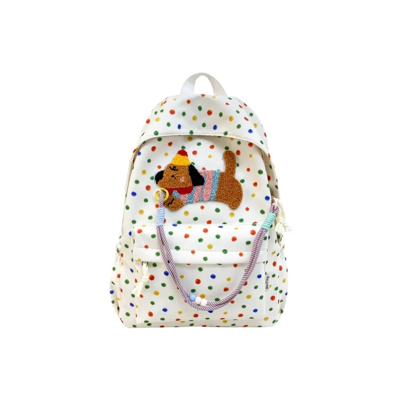 OUZIHUANG Nylon Backpack Women's Multicolor-6