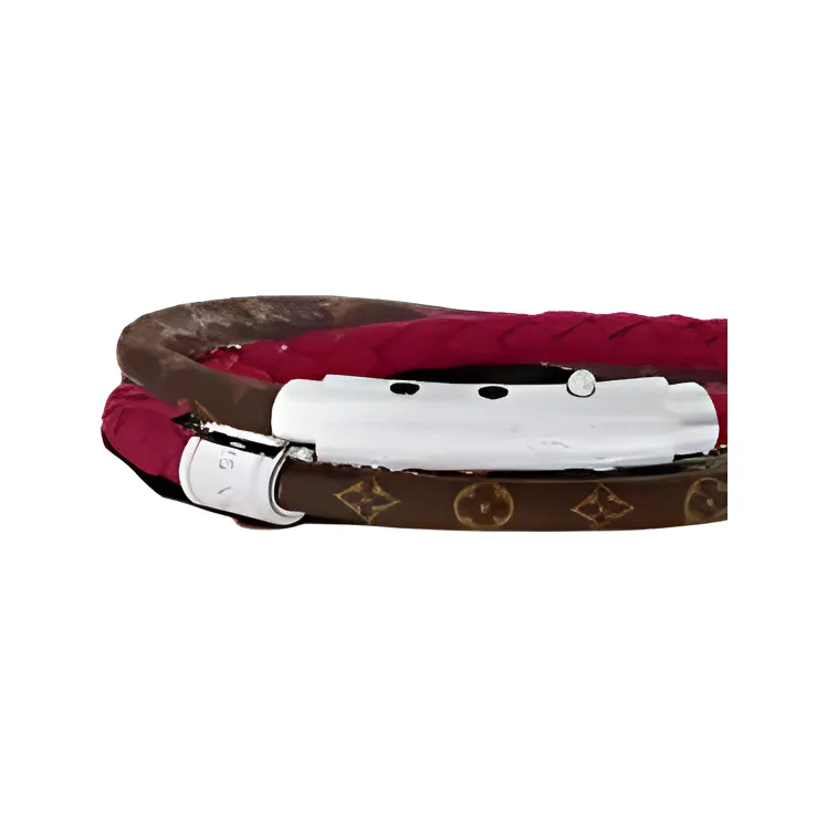 LOUIS VUITTON M8832E Monogram Double Spin Bracelet-2