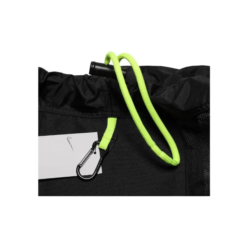 Nike Drawstring Closure Backpack Large Size Unisex Black-4