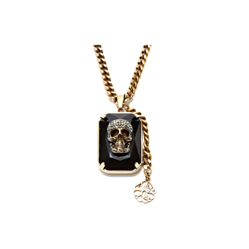 Alexander McQueen Necklaces Men Black