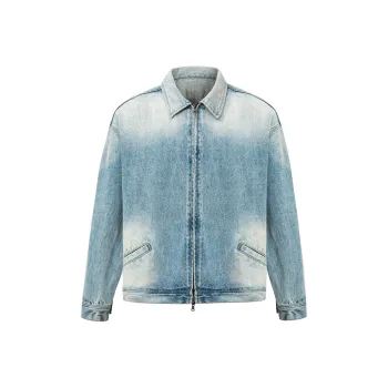 PFR AND Denim Jackets Unisex Vintage Blue