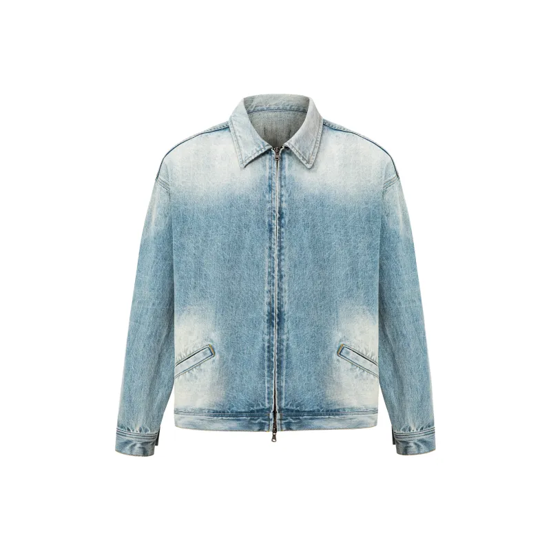 PFR AND Denim Jackets Unisex Vintage Blue-0