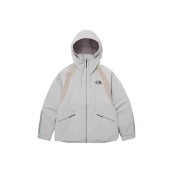 THE NORTH FACE SLOPE Waterproof And Windproof Windbreaker Jacket Unisex Gray White