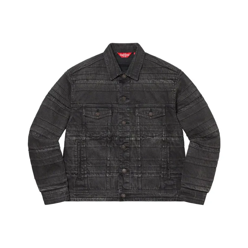 Supreme Layered Denim Trucker Jacket-2