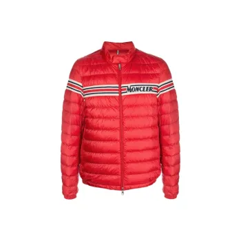 Moncler Down Jackets Men Bright Red