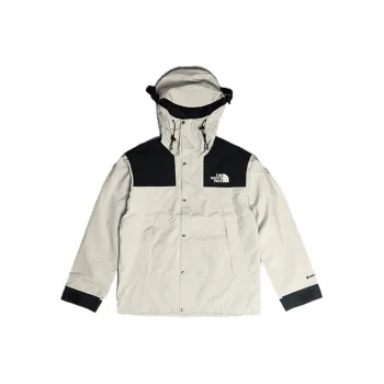 THE NORTH FACE 1990 Collection Waterproof And Windproof Windbreaker Jacket Unisex Light Gray