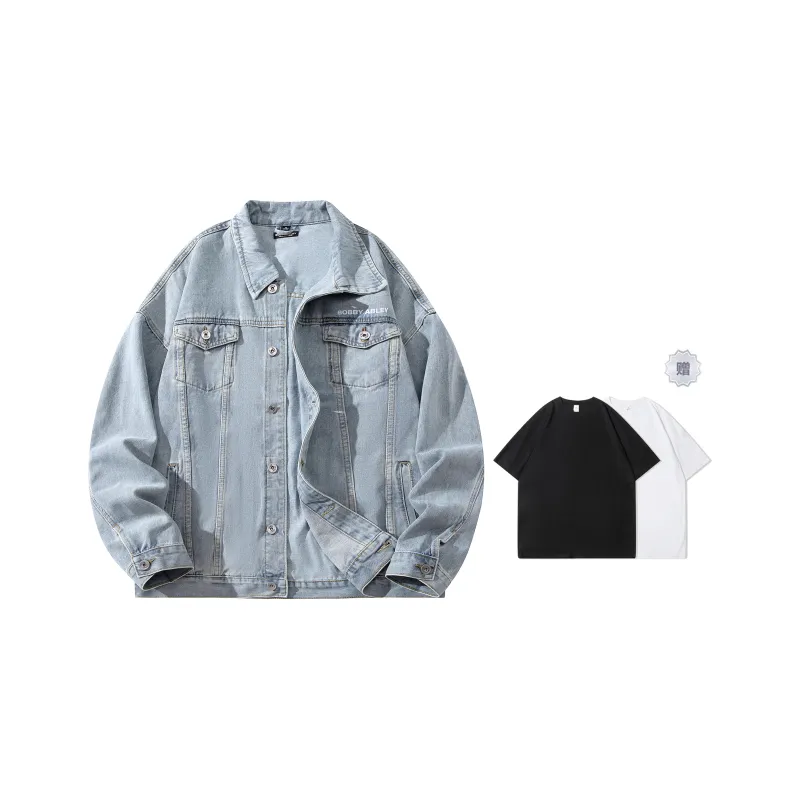BOBBY ABLEY Denim Jackets Unisex-10