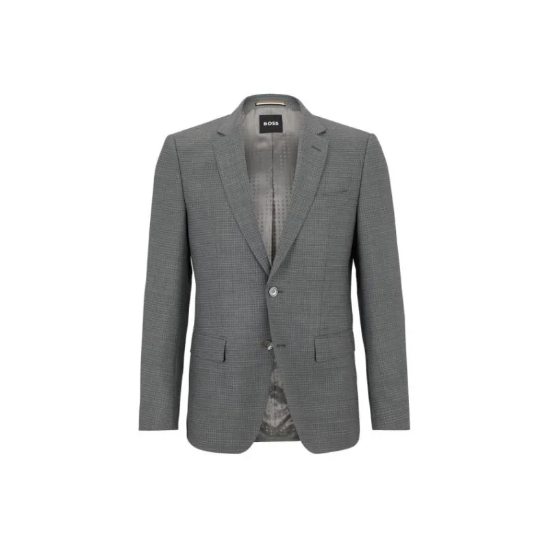 HUGO BOSS Business Suits Men Silver-0