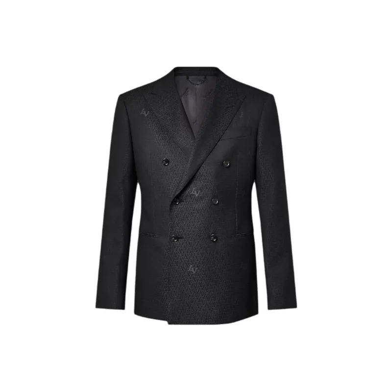 LOUIS VUITTON Double Breasted Wool Pont Neuf Jacket-0