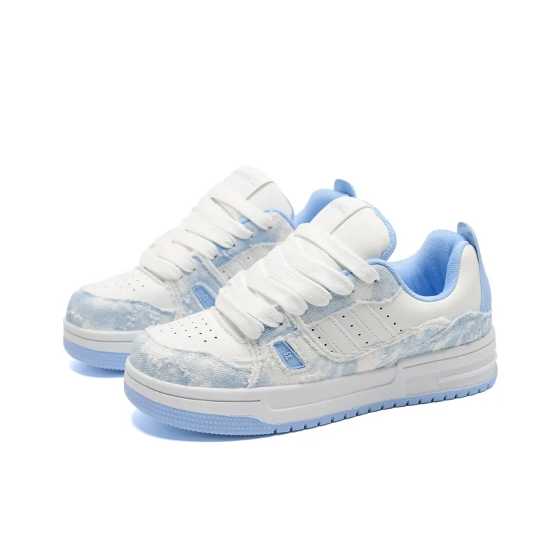 Circle Small Wear resistant And Lightweight Low Top Skateboard Shoes Unisex-8