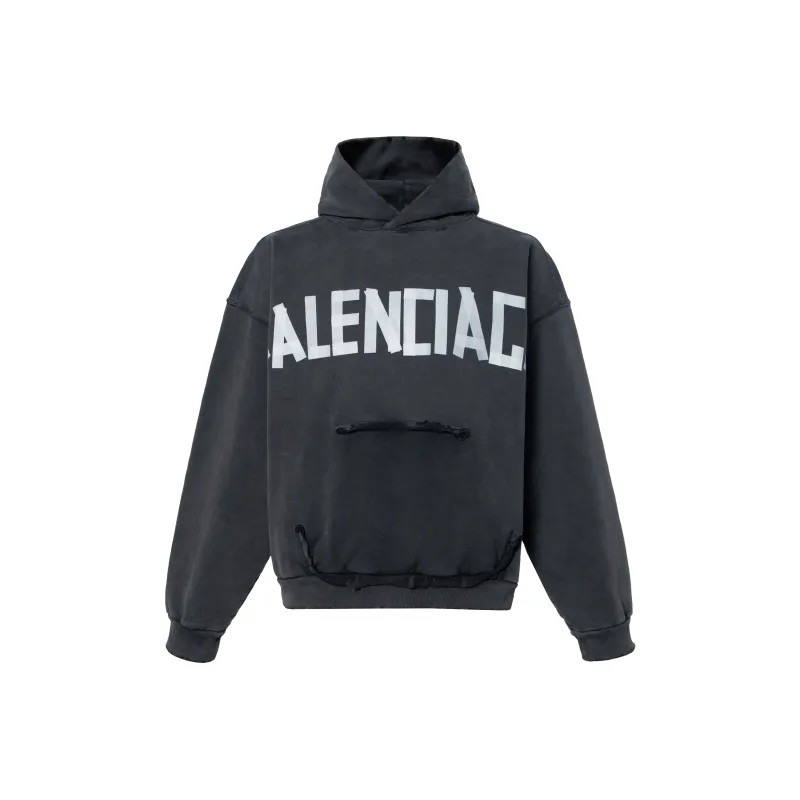 Balenciaga Ripped Pocket Hoodie-0