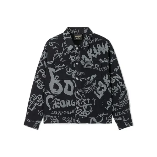 Boy London SS22 Denim Jacket Unisex Black