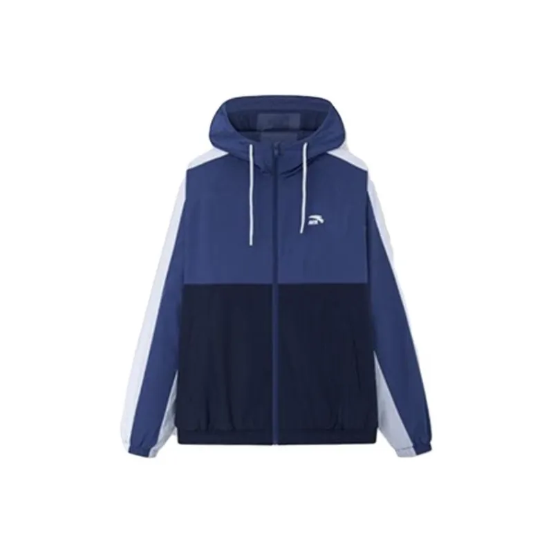 Anta Life Collection Jacket Men's Dark Shadow Blue-0