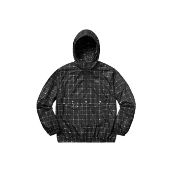 Supreme Lacoste Reflective Grid Nylon Anorak
