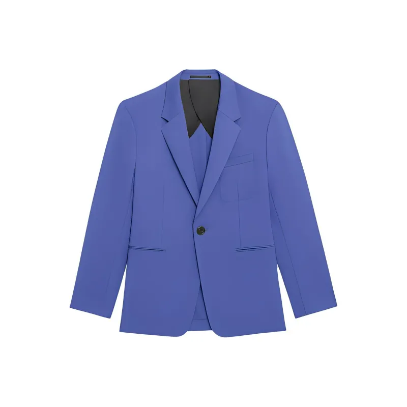 THEORY X Lucas Ossendrijver Business Suits Men Bright Blue-0
