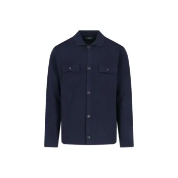 Zanone Flap Pocket Fine Knit Cardigan