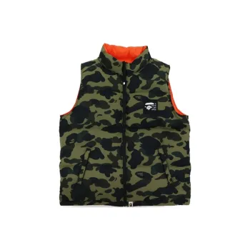 A BATHING APE 1st Camo Reversible Down Vest FW21