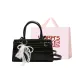 Black with Charm+Shopping Bag