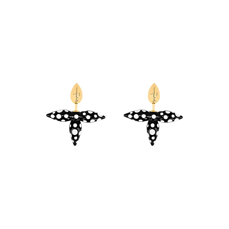 LOUIS VUITTON X Yayoi Kusama Louisette Infinity Dots Earrings-1