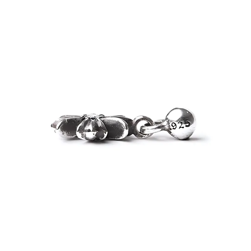 Chrome Hearts 925 Sterling Silver Earrings Unisex Silver-2