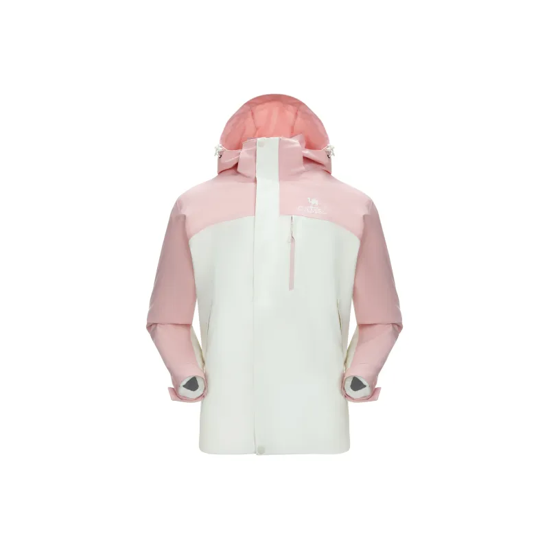 CAMEL Hiking And Climbing Waterproof Windproof 3 in 1 Fleece Liner Windbreaker Jacket Unisex-13