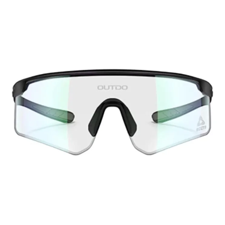 OUTDO Silicone TR90PPSU Irregular Shape Sunglasses Unisex Multicolor-4