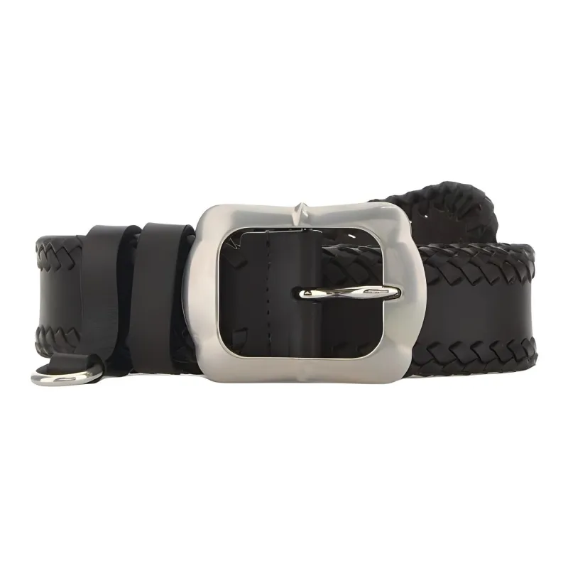 PRADA Braided Buckle Belt-0