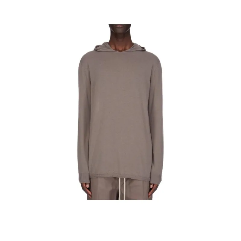 RICK OWENS Fine knit Hoodie-0