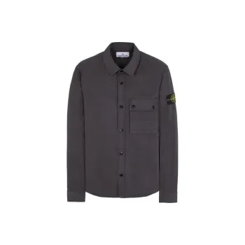 STONE ISLAND Jackets Coats Men's Charcoal Gray