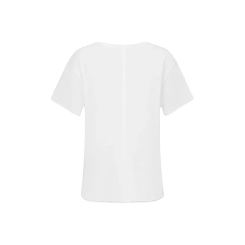 URBAN REVIVO T Shirt Women's Raw White-1
