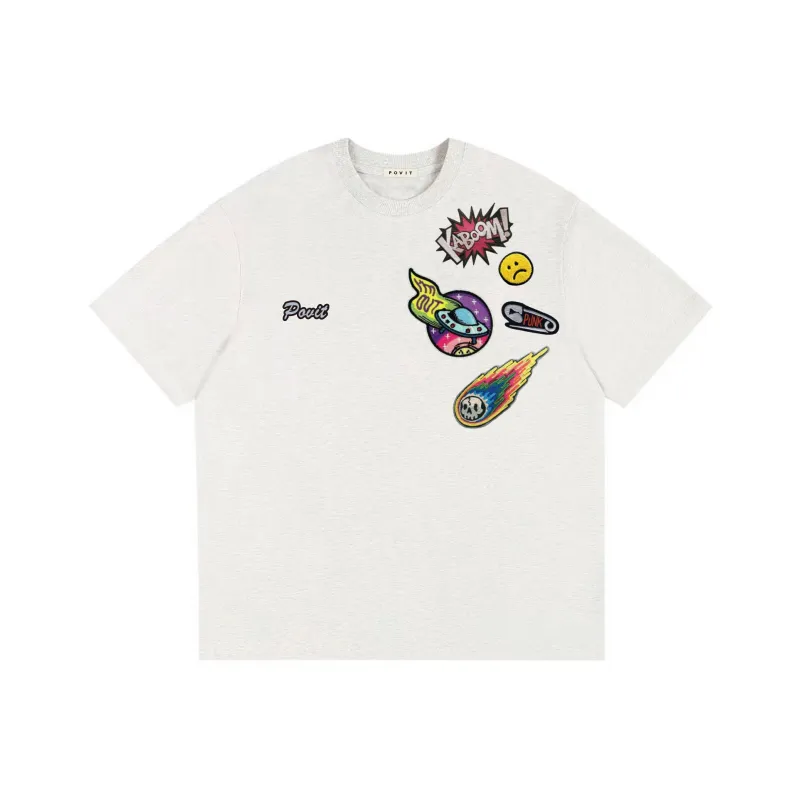 POVIT T Shirts Unisex-12