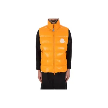 Moncler Vests Men Orange