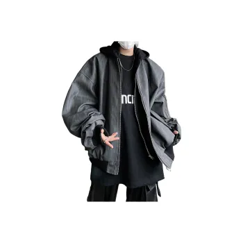 SZSX Jackets Unisex Black Gray Color