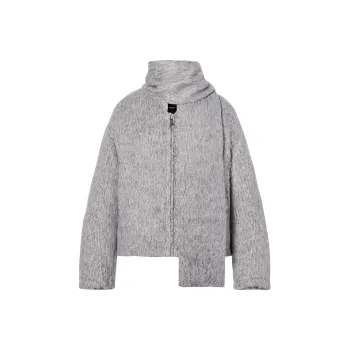 ROCAWEAR Down Jacket Unisex Gray