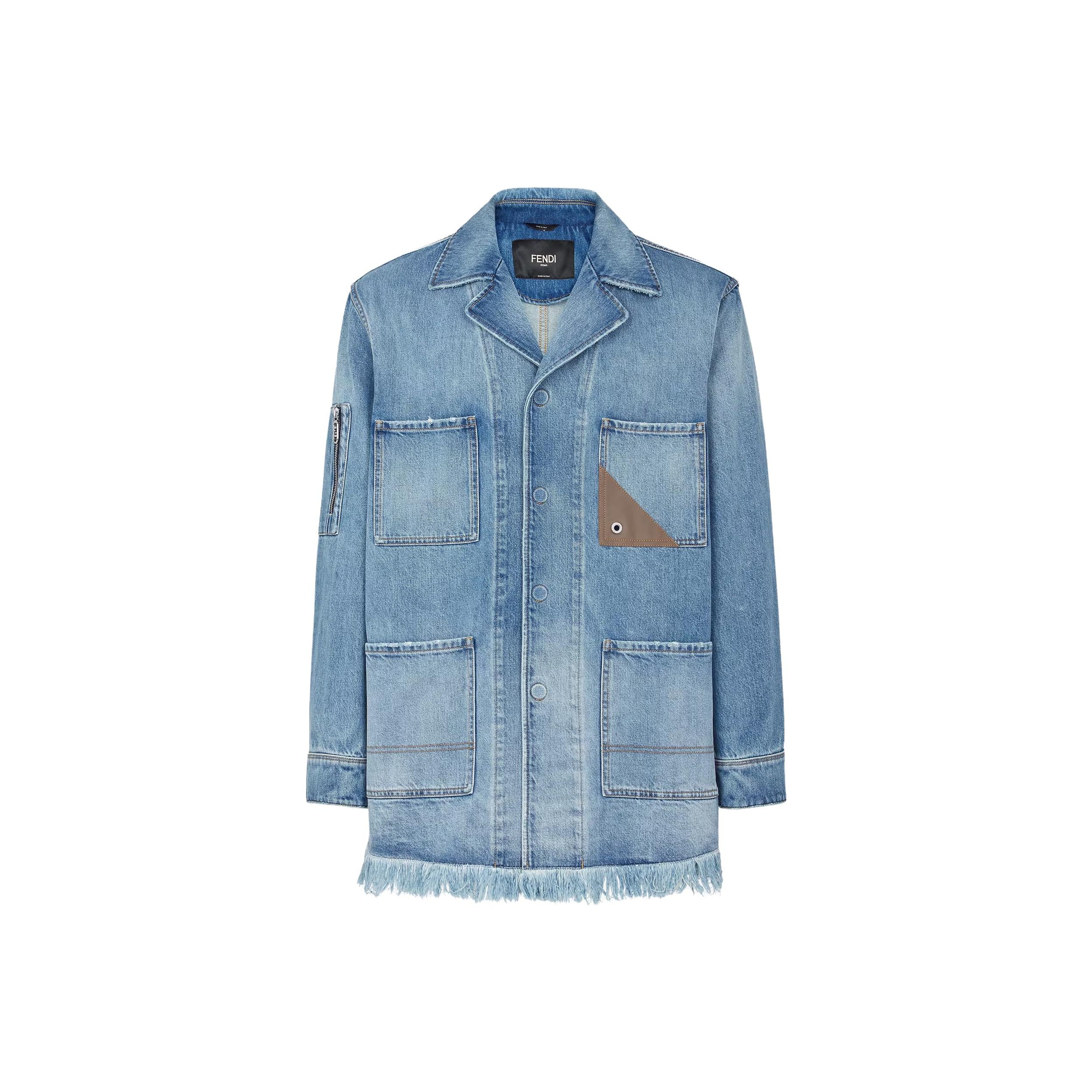 FENDI Denim Jackets Apparel Men on Sale & Authentic - POIZON FENDI Denim Jackets Apparel Men on Sale & Authentic - POIZON