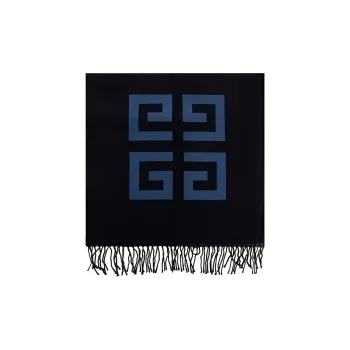 Givenchy 4G Motif Fringed Scarf