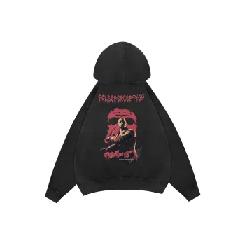 False Perception Jackets Coats Unisex Black