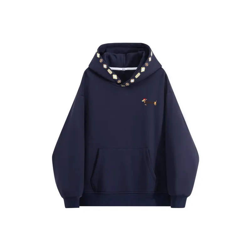 Warrior Huichao Riding The Wind Collection Sweatshirt Unisex White Heather Gray-6