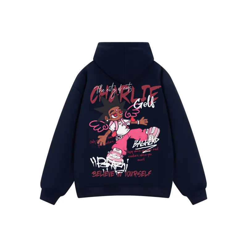 CHARLIE GOLF Sweatshirt Unisex Black-11