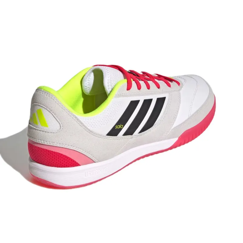 Adidas Top Sala Indoor Anti Slip Wear Resistant Soccer Shoes Men's White-4