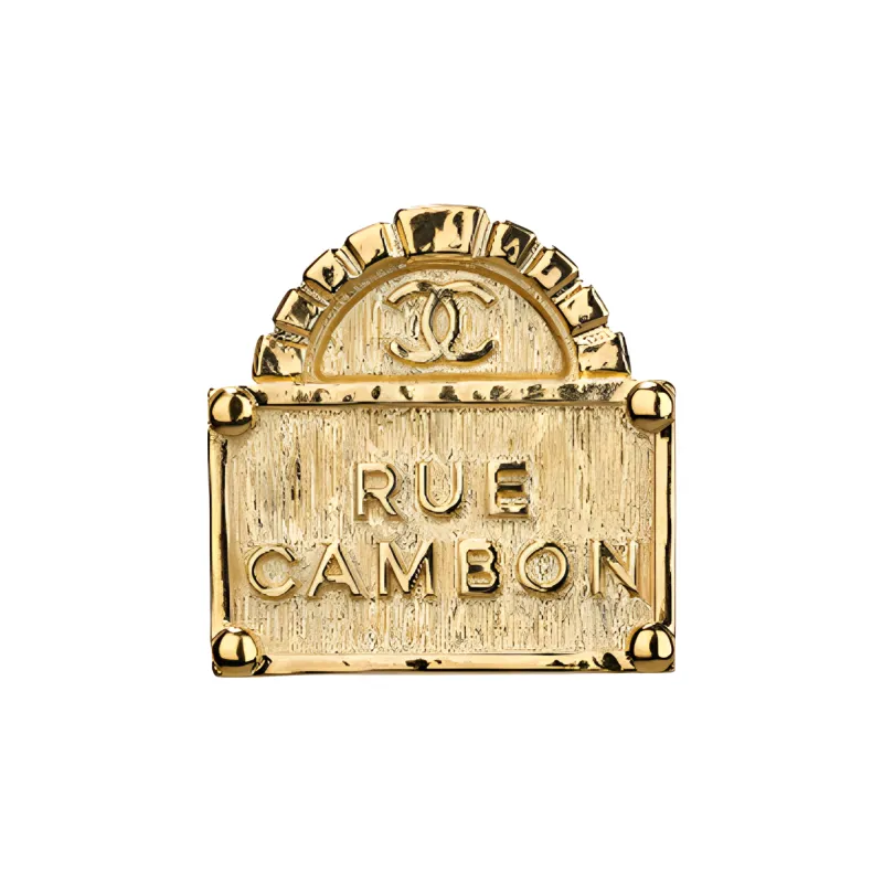 CHANEL Brooches Women's Gold-0