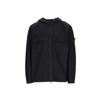 STONE ISLAND Compass badge Hooded Jacket