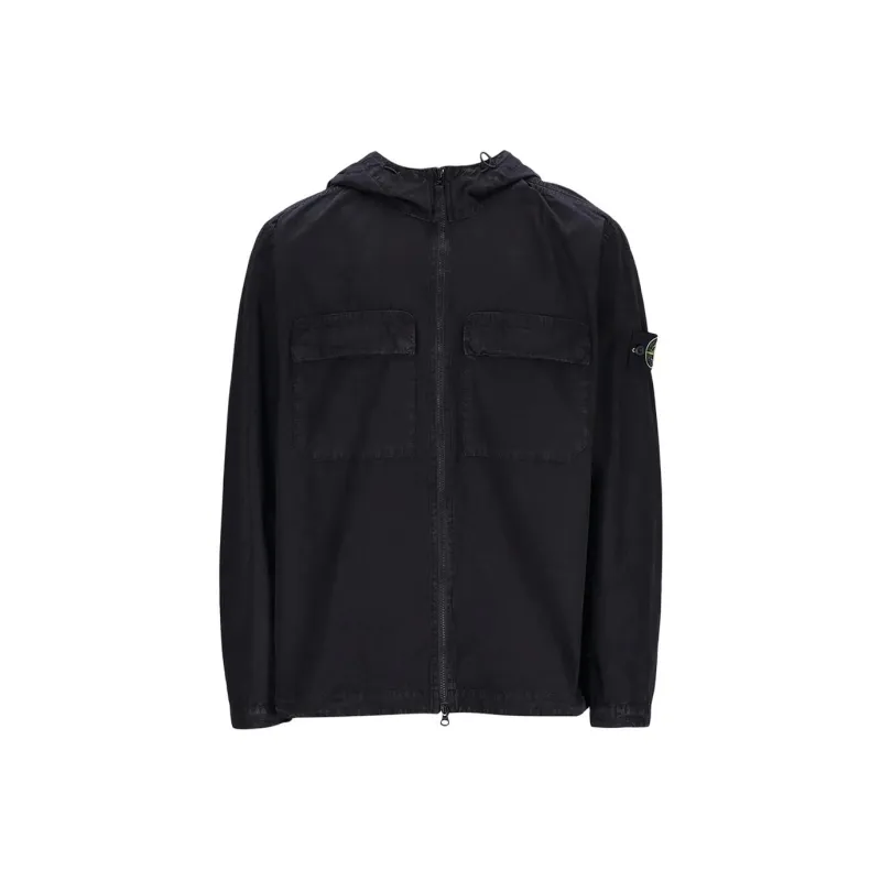 STONE ISLAND Compass badge Hooded Jacket-0