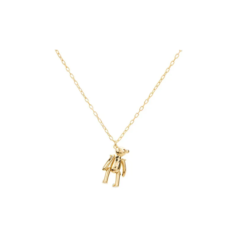 AMBUSH 925 Sterling Silver Necklace Men's Gold-1