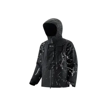 Hurley Windbreaker Jackets Unisex Black