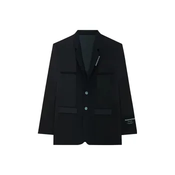 TIWILLTANG Business Suits Men Black