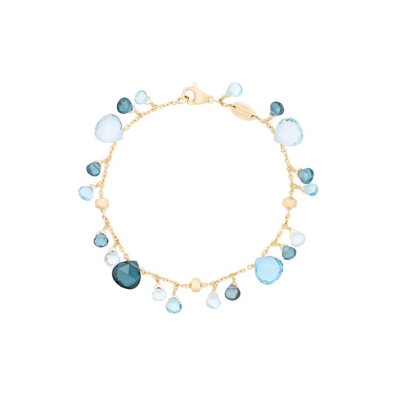Marco Bicego 18Kt Yellow Gold Topaz Bracelet-1
