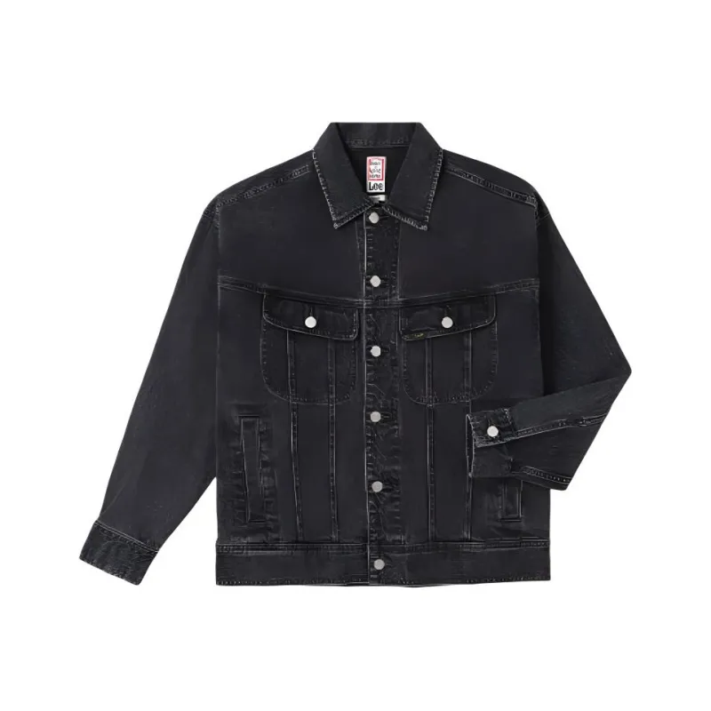 Lee x Have A Good Time Jacket Unisex Black-0